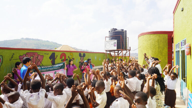 Hand Washing Campaign at Morning Star School